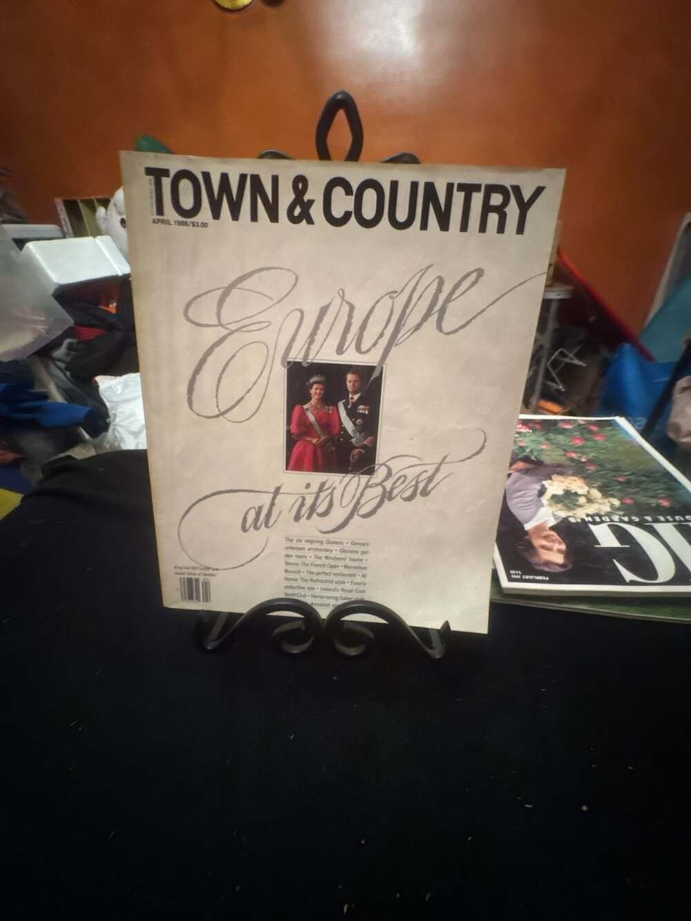 Town & Country Magazine April 1988 Issue: Europe at its Best